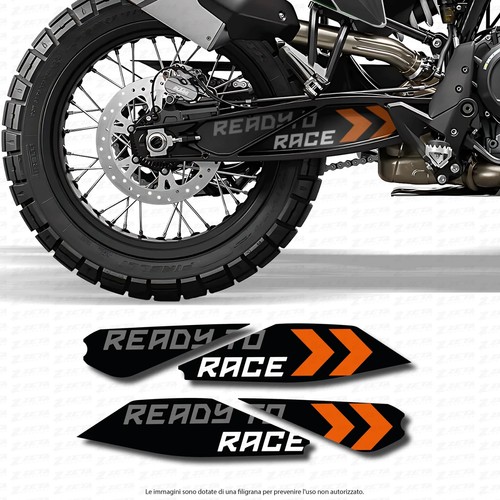 Kit adesivi forcellone per ktm - kit,